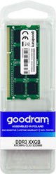 Goodram GR1600S3V64L11S/4G hukommelsesmodul 4 GB 1 x 4 GB DDR3 204-pin SO-DIMM