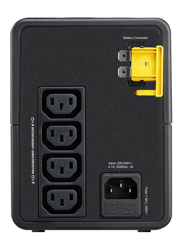 APC Easy UPS UPS-enhed Interaktivt indgangsstik 0,9 kVA 480 W 4 AC stikkontakt(er)