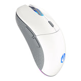 ENDORFY GEM Plus Wireless Onyx White mus Spil Ambidextrous RF Wireless + USB Type-C Optisk 26000 dpi