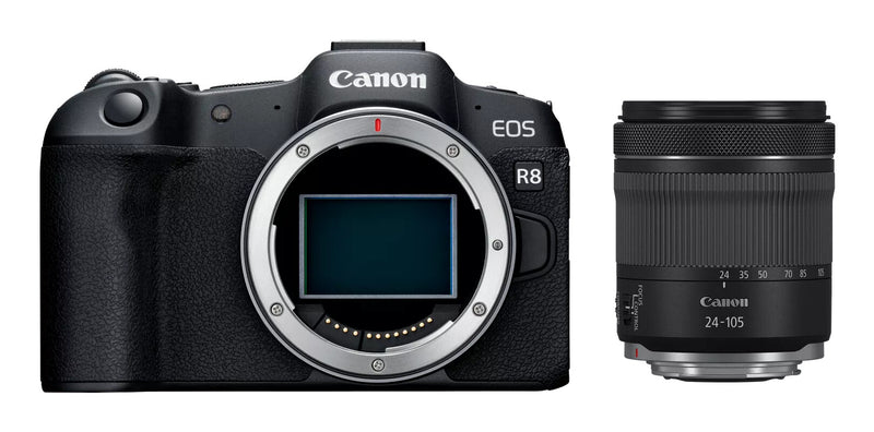 Canon EOS R8 + RF 24-105mm F4-7.1 IS STM MILC 24,2 MP CMOS 6000 x 4000 pixel Sort