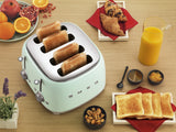 Smeg 50's Style Brødrister TSF03PGEU Pastelgrøn