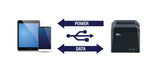 Star Micronics TSP143IV UEWB GY E+U Kabel & trådløs Direkte termisk POS printer