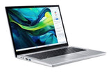 Acer Aspire Go Spin 14 AGSP14-31PT-36R6 Intel Core 3 N355 Hybrid (2-i-1) 35,6 cm (14") Berøringsskærm WUXGA 16 GB LPDDR5-SDRAM 512 GB SSD Wi-Fi 6 (802.11ax) Windows 11 Home Tysk Sølv