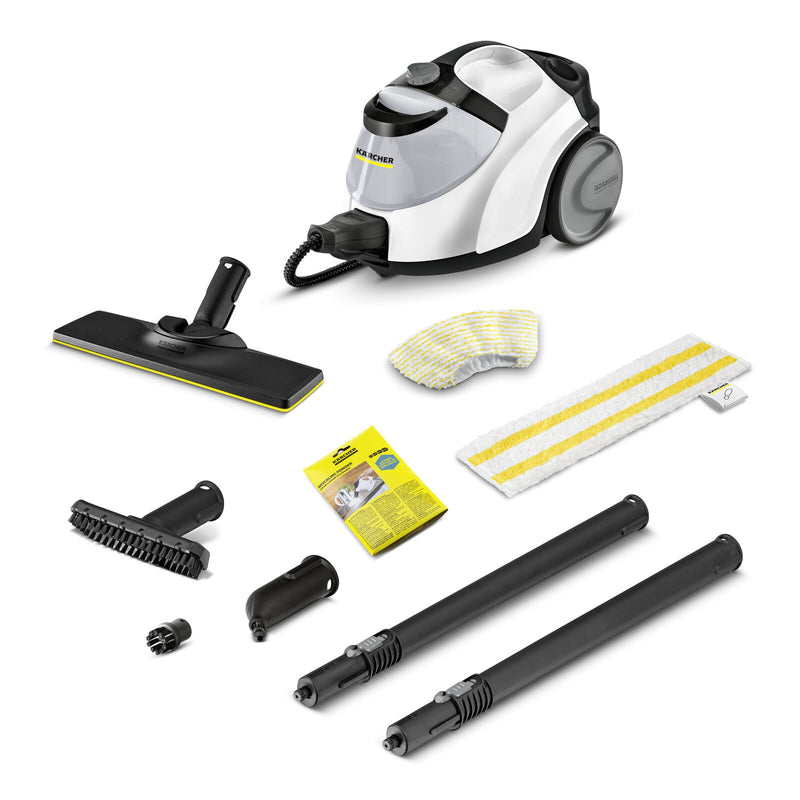 Kärcher SC 5 EasyFix IRON PLUG Cylinderdamp rengøringsmiddel 1,5 L 2250 W Sort, Hvid