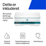 HP ENVY 6122e Trådløst All-in-One Farve Printer, Instant Ink; Fotoudskrivning