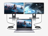 Conceptronic ABBY10G videokabel adapter 2 m USB Type-C HDMI Grå