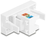 DeLOCK 90897 stikkontakt RJ-12 Hvid