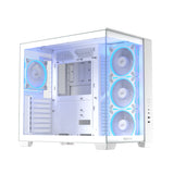 ASUS A32 Plus TG ARGB White Midi Tower Hvid