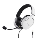 Trust GXT 489W FAYZO Headset Ledningsført Spil Sort, Hvid