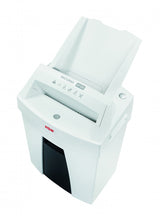 HSM Securio AF100 papirmakulator Delvist makulering 60 dB 22,5 cm Sort, Hvid