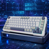 Inca IKG-455 tastatur Spil USB + RF Wireless + Bluetooth QWERTY Tysk Hvid