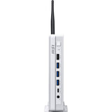 MSI PRO DP10 A14MG-007BEU PC/arbejdsstation Intel® Pentium® Gold G7400 1,1L størrelse PC Mini PC barebone Hvid