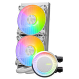 MSI MAG Coreliquid E240 WHITE Bundkort, Processor Alt-i-en væskekøler 12 cm Hvid