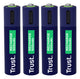 Trust 25671 husholdningsbatteri Genopladeligt batteri AAA