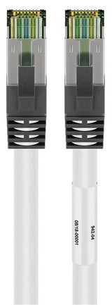 Goobay 55128 netværkskabel Hvid 7,5 m Cat8.1 S/FTP (S-STP)