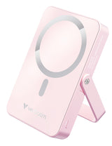 Verbatim Charge 'n' Go Magnetic Wireless Lithium polymer (LiPo) 10000 mAh Trådløs opladning Lyserød