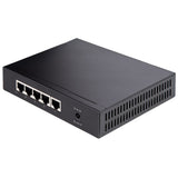 StarTech.com DS52000 netværksswitch Ikke administreret 2.5G Ethernet (100/1000/2500) Sort