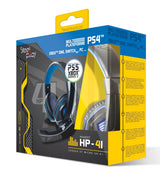 Steelplay HP41 Headset Ledningsført Spil Sort, Blå