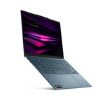 Lenovo Yoga Slim 7 14AGP11 Copilot+ PC AMD Ryzen AI 7 445 Laptop 35,6 cm (14") 2.8K 16 GB LPDDR5x-SDRAM 1 TB SSD Wi-Fi 7 (802.11be) Windows 11 Home Tysk Teal