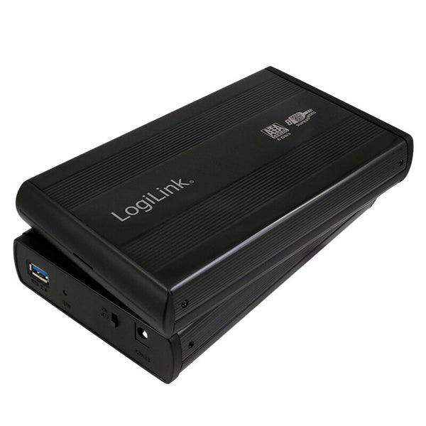 LogiLink UA0107 drevkabinet HDD kabinet Sort 3.5"