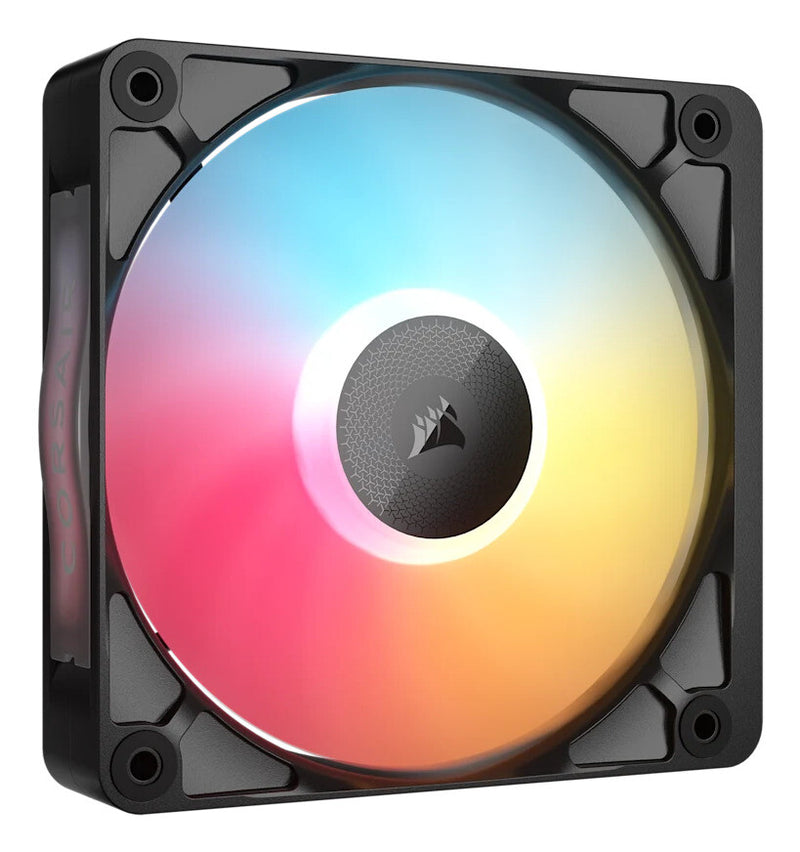 Corsair iCUE LINK RX120 II RGB PWM PC Fan Expansion Computerkabinet Ventilator 12 cm Sort 1 stk