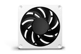 Alphacool Apex Stealth Metall Computerkabinet Ventilator 12 cm Hvid 1 stk