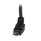 StarTech.com 2m USB2.0 A - micro B USB-kabel USB A Micro-USB B 0,48 Gbit/sek. Sort