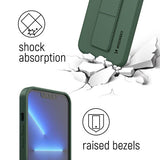 Wozinsky 5907769318276 mobiltelefon etui 17 cm (6.7") Cover Mørkegrøn