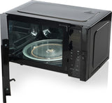 Hisense Mikrobølgeovnen H25MOBS4HGI gør det nemt at lave mad med jævn varmefordeling, effektiv grill og brugervenlig betjening. Det elegante sorte design er moderne, mens optøningsfunktionen og de automatiske madlavningsprogrammer sparer tid i køkkenet.