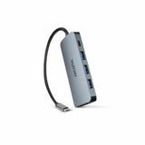 DICOTA D32062 interface hub USB Type-C Sølv