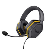 Trust 25784 hovedtelefoner/headset Ledningsført Spil Sort, Gul