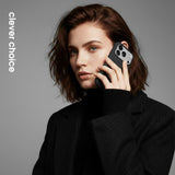 Crong Color Cover Magnetic mobiltelefon etui 16 cm (6.3") Sort