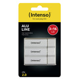 Intenso 3521473 USB-nøgle 16 GB USB Type-A 2.0 Sølv