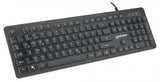 Manhattan 179485 tastatur Spil USB Sort