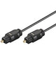 Goobay AVK 216-050 0.5m 2.2mm lydkabel 0,5 m Toslink Sort