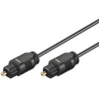 Goobay AVK 216-050 0.5m 2.2mm lydkabel 0,5 m Toslink Sort