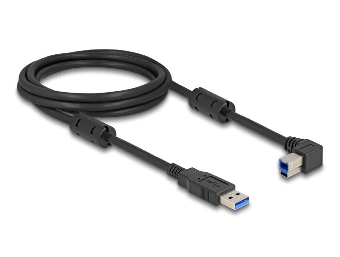 DeLOCK 81101 USB-kabel USB 3.2 Gen 1 (3.1 Gen 1) 2 m USB A USB B 5 Gbit/sek. Sort