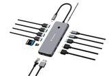 Verbatim CMH-14 USB Type-C 5000 Mbit/s Sølv