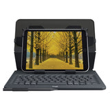 Logitech Universal Folio AZERTY Fransk Bluetooth Sort