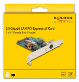 DeLOCK 90760 netværkskort Intern Ethernet 2500 Mbit/s