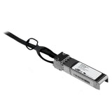 StarTech.com SFPCMM2M InfiniBand og fiberoptisk kabel 2 m SFP+ Sort