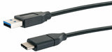 Schwaiger CK 3141 USB-kabel USB 3.2 Gen 1 (3.1 Gen 1) 1 m USB A USB C 5 Gbit/sek. Sort