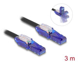 DeLOCK 80928 netværkskabel Sort, Violet 3 m Cat6 U/UTP (UTP)