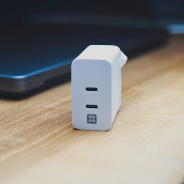 XtremeMac XWH-SPC60-03 oplader til mobil enhed Smartphone, Tablet Hvid Vekselstrøm Hurtig opladning Indendørs