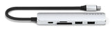 Satechi ST-P6SS interface hub USB Type-C 10000 Mbit/s Sølv
