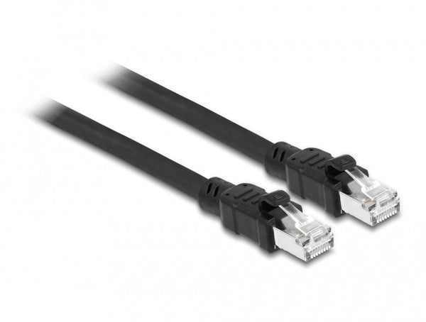 DeLOCK 80114 netværkskabel Sort 2 m Cat6a F/UTP (FTP)