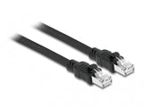 DeLOCK 80113 netværkskabel Sort 1 m Cat6a F/UTP (FTP)