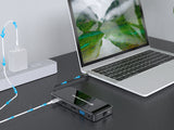 Conceptronic DONN14G dockingstation Ledningsført USB 3.2 Gen 1 (3.1 Gen 1) Type-C Grå