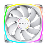 Montech AX140 PWM Computerkabinet Ventilator 14 cm Hvid 1 stk