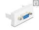 DeLOCK 81556 stikkontakt VGA Hvid